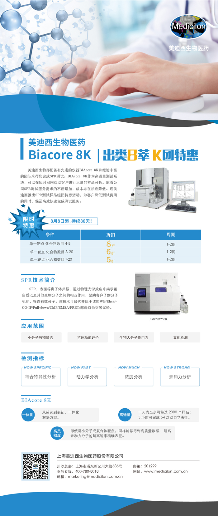Biacore 8K,出类8萃 K团特惠