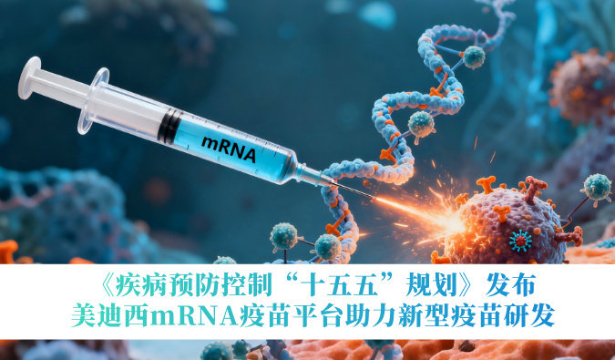 《疾病预防控制“十五五”规划》发布，美迪西mRNA疫苗平台助力新型疫苗研发